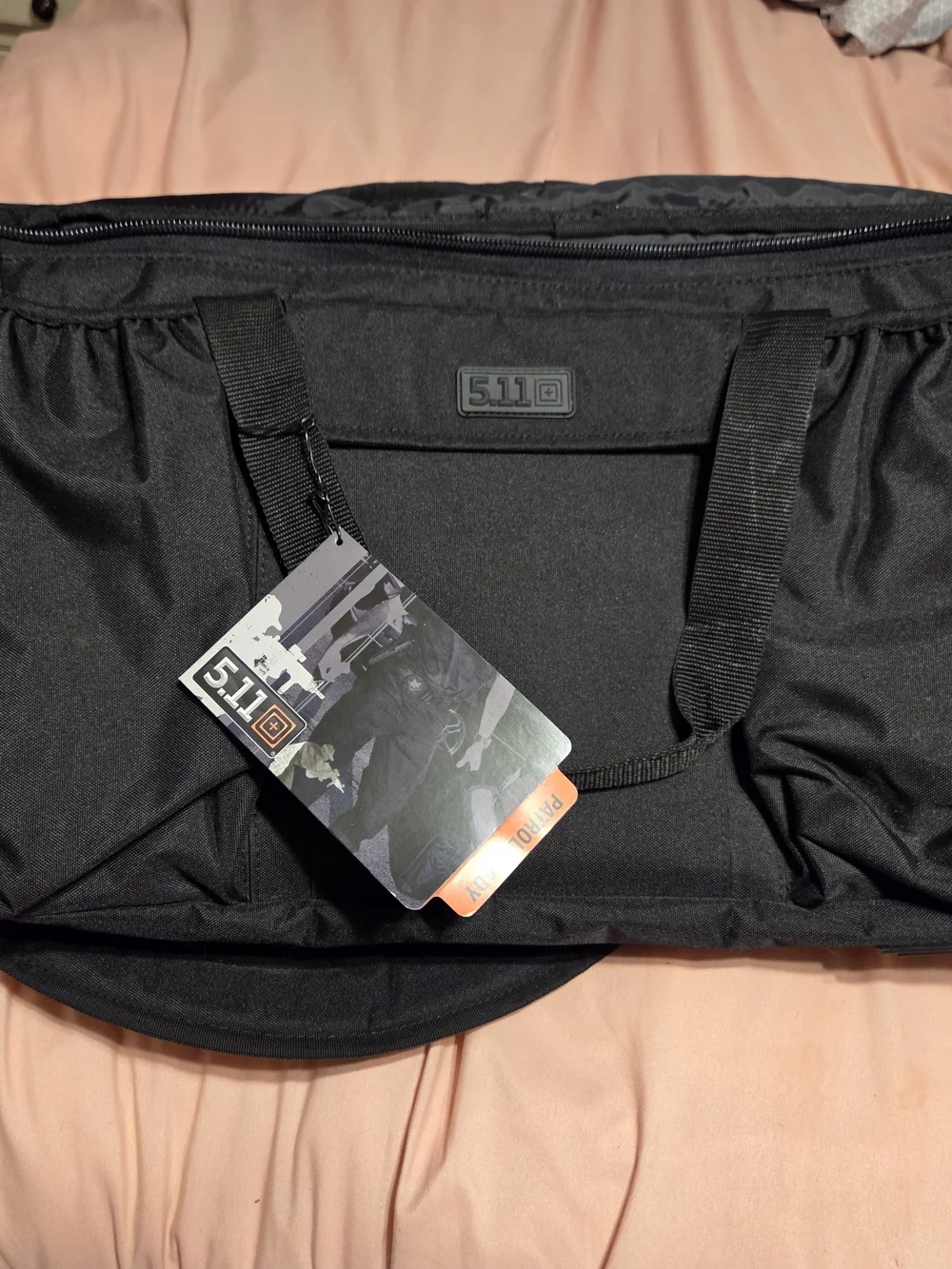 5.11 Tactical Black Duffel Bag with Shoulder Strap